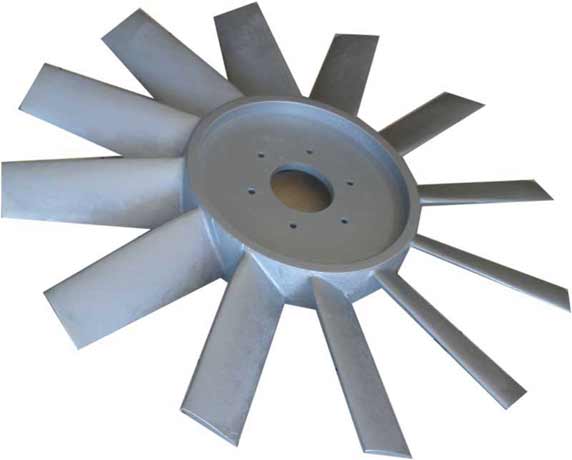 Hélice para máquina de secagem de produtos