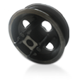 Roda para carrinho de mão